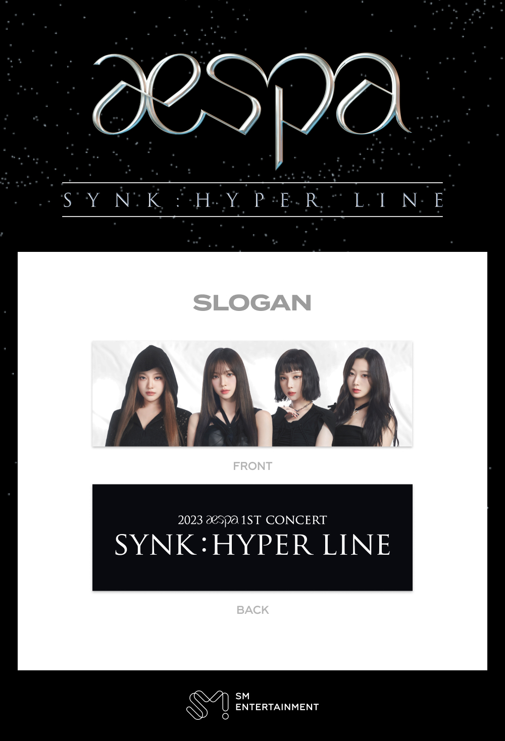 aespa Synk : Hyper Line Official Merchandise - Slogan – Choice 